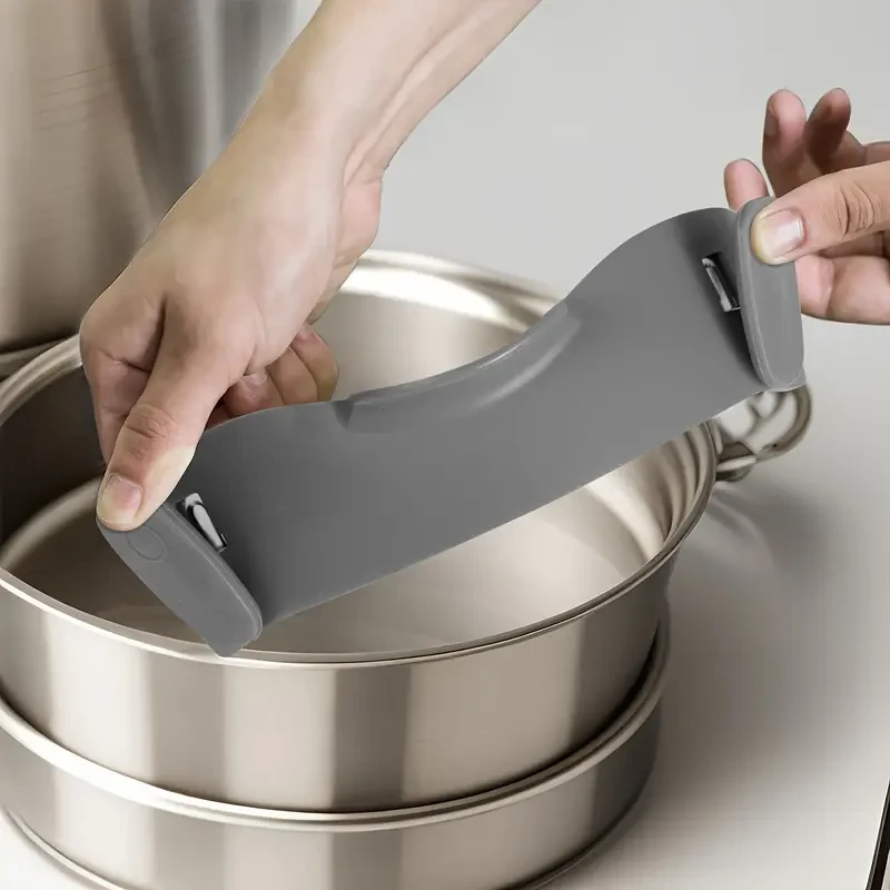 Silicone Pot Strainer Adjustable Silicone Clip