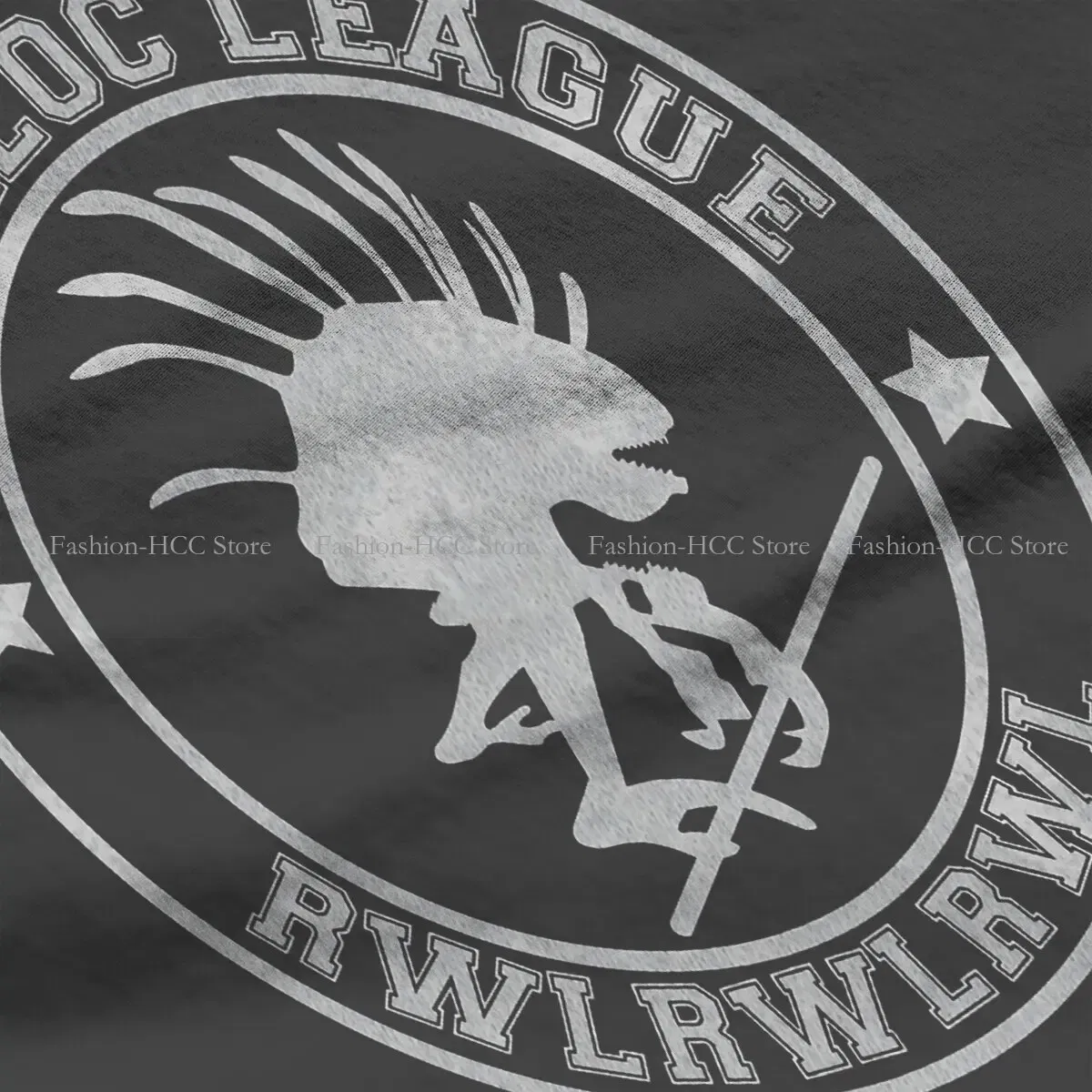 Color: WHITE, Size: L - World of Warcraft Polyester TShirts Murloc League Personalize Women's T Shirt Hipster Tops