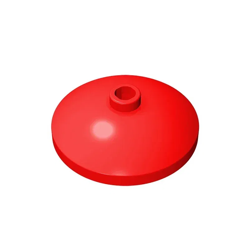 Color: Burgundy - Gobricks GDS-978 Dish 3 x 3 Inverted (Radar) compatible with lego 43898 35268 DIY Educational Building Blocks Technical