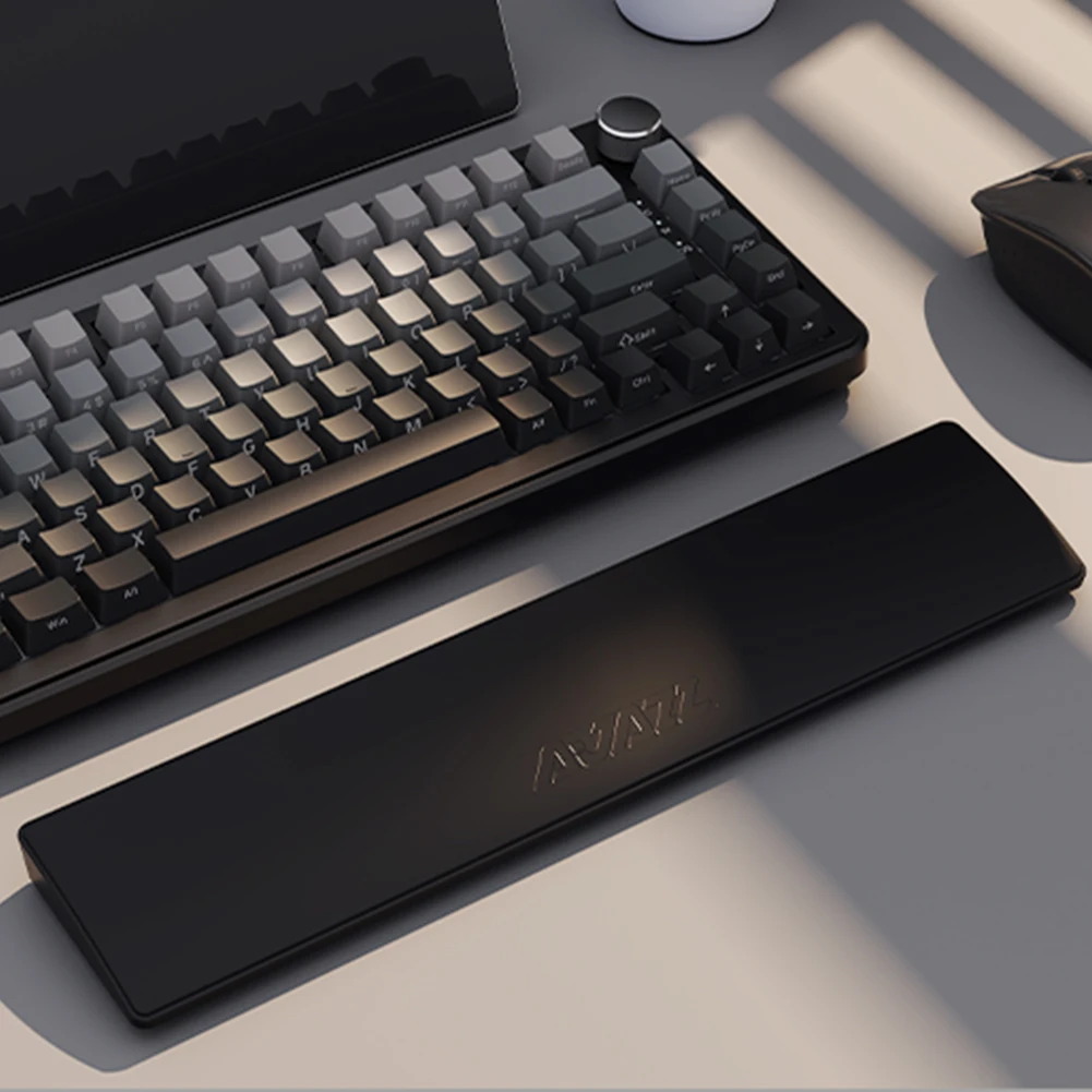 Gaming Keyboard Wrist Rest Pad Ergonometric Memory Foam Anti-Slip Rubber Stable Base Palm Rest 87 Keys Keyboard Hand Support