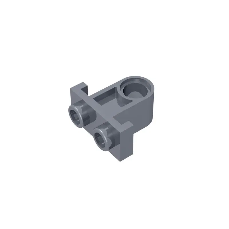 Color: Blue - Gobricks GDS-938 Technical, Pin Connector Plate with One Hole compatible with lego 32529 DIY Educational Building Blocks Tech