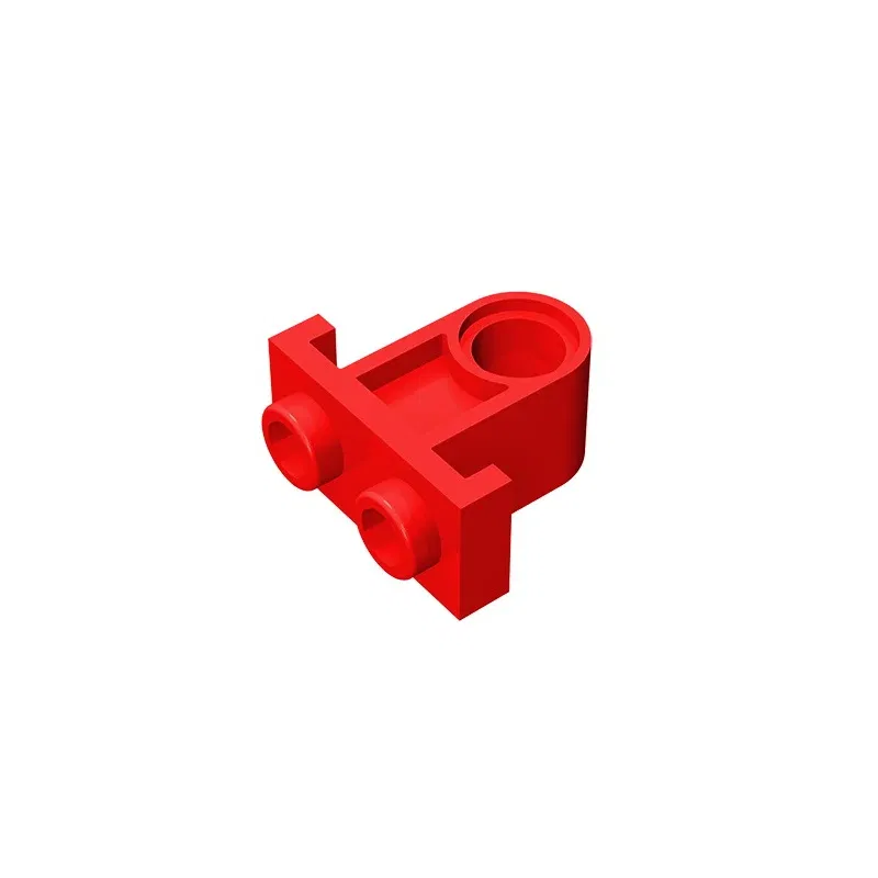Color: Blue - Gobricks GDS-938 Technical, Pin Connector Plate with One Hole compatible with lego 32529 DIY Educational Building Blocks Tech