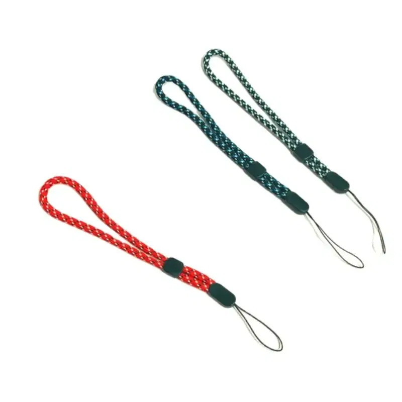 Color: Blue / Green - Hand Wrist Strap Lanyard Adjustable Colorful Nylon Hand Wrist Straps for GoPro Camera Keys Keychain Phone USB Flash Drive Badge