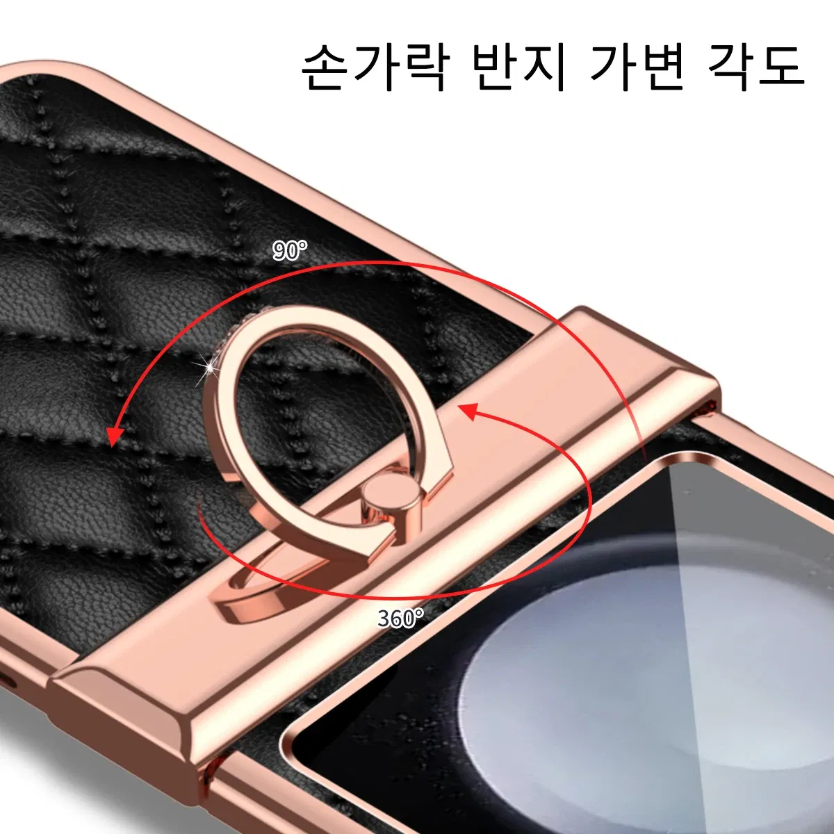 Color: pink, Material: Canvas - For Ring Holder Hinge Protection Leather Case For Samsung Galaxy Z Flip 5 5G Small Fragrant Wind Shockproof Cover for Z Flip5
