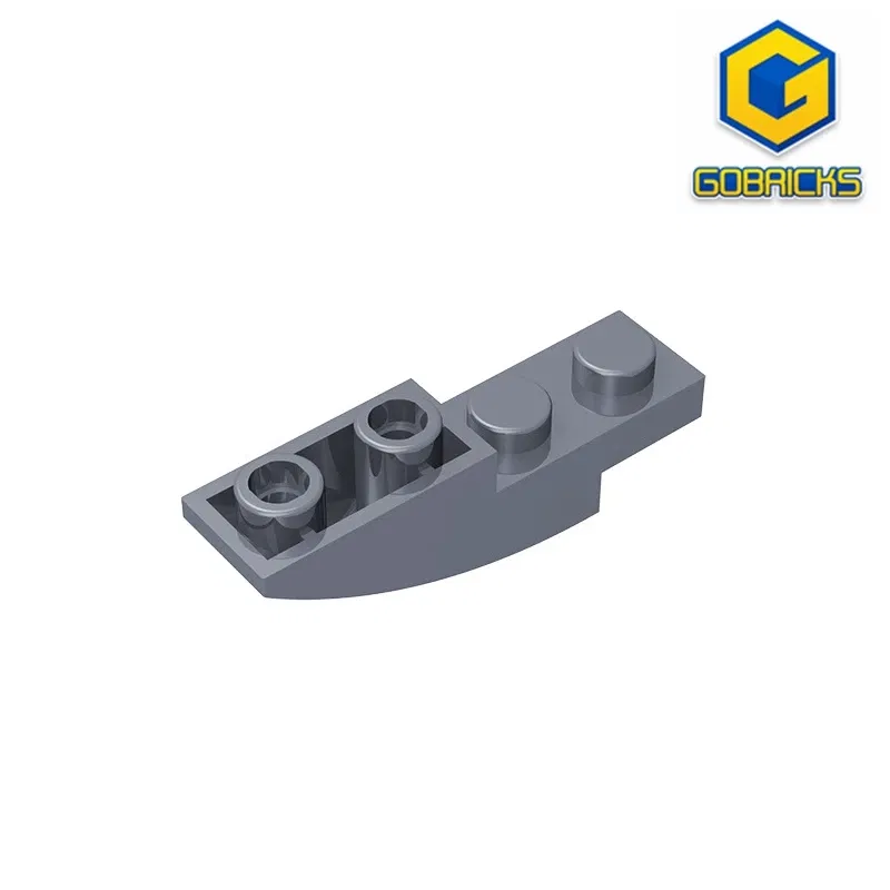 Color: Multicolor - Gobricks GDS-731 BRICK 1X4X1 INV. BOW compatible with lego 13547 children's DIY Educational Building Blocks Technical