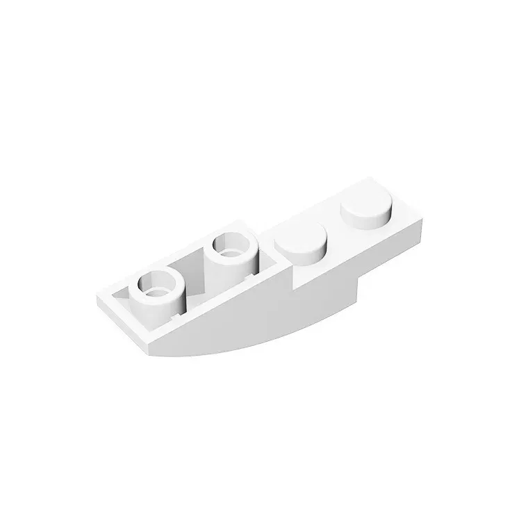 Color: Multicolor - Gobricks GDS-731 BRICK 1X4X1 INV. BOW compatible with lego 13547 children's DIY Educational Building Blocks Technical