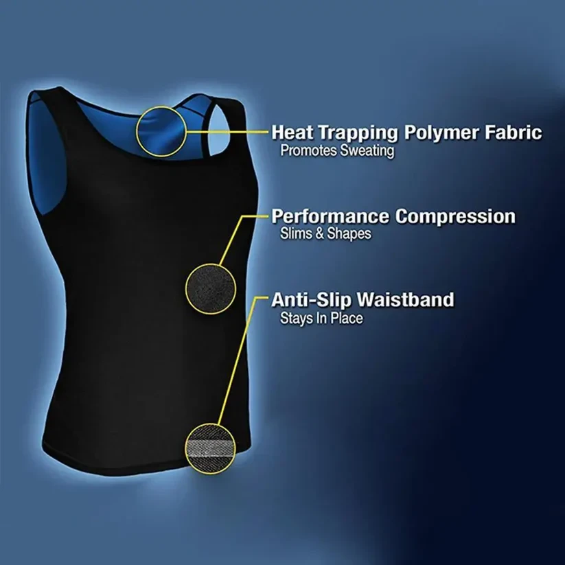 Men and Women Fat Burning Sauna Vest