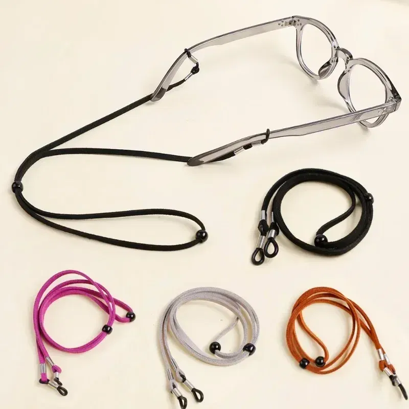 Color: green, Ships From: CHINA - Men Leather High Quality Anti-slip Sunglasses Lanyard Strap Eyeglass Reading Glasses Chain Cord Holder Glasse Necklace Unisex
