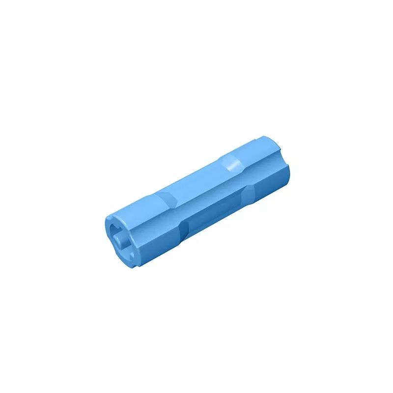 Color: Blue - Gobricks GDS-1145 Technical, Axle Connector 3L compatible with lego 26287 children's toys Assembles Building Blocks Technical
