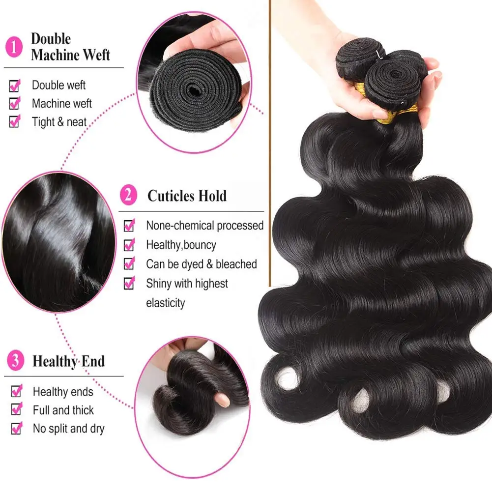 Length: 8 8 8 & Closure8, Color: OMBRE, Ships From: CHINA, Material Grade: Remy Hair, Lace Size: 13" x 4" - Bundles With 13x4 Lace Frontal Brazilian Body Wave 3 Bundles With 13x4 Transparent Lace Frontal Closure Virgin Human Hair Bundle