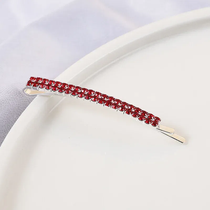 Color: GRAY, Ships From: CHINA - 2020 New Elegant Rhinestone Hairpins Women Girls Hair Clips Pin Accessories Hair Ornaments Hairclip Hairgrip Barrettes Headdress