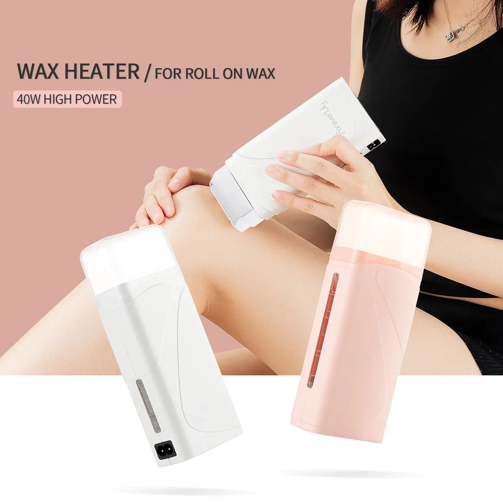 Color: green, Ships From: CHINA - Foreverlily Portable Wax Roller Machine Electric Wax Warmer Depilatory Wax Heater Waxing Leg Warmer Hair Removal Roll On Wax