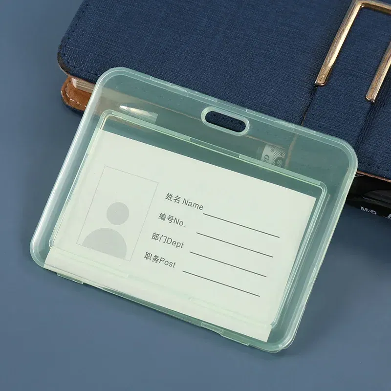 Color: wine red - Women Men Card Cover Case Plastic Transparent Business Credit Cards Bank ID Card Sleeve Protect Holder Case for Student