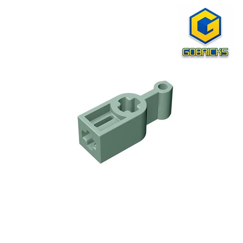 Color: WHITE - Gobricks GDS-1195 Technical Changeover Catch compatible lego 6641 19437 pieces of children's DIY