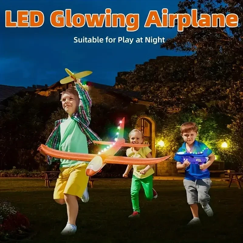 4pcs Airplane Toys With Launcher - Kids Toys