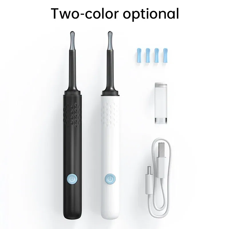 Color: multi - Visual Ear Cleaner With Camera 6 LED Lights 4.0mm Lens Ear Wax Removal Tool ?‹500W Pixel Camera Take Video 500W HD Earpick Gifts