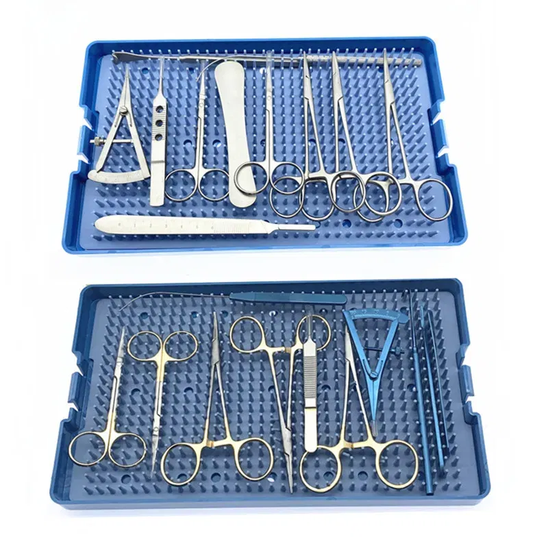 Color: Brushed Slate - Eyelid reconstruction double eyelids plastic surgery instruments set Double eyelid Cosmetic tools kit