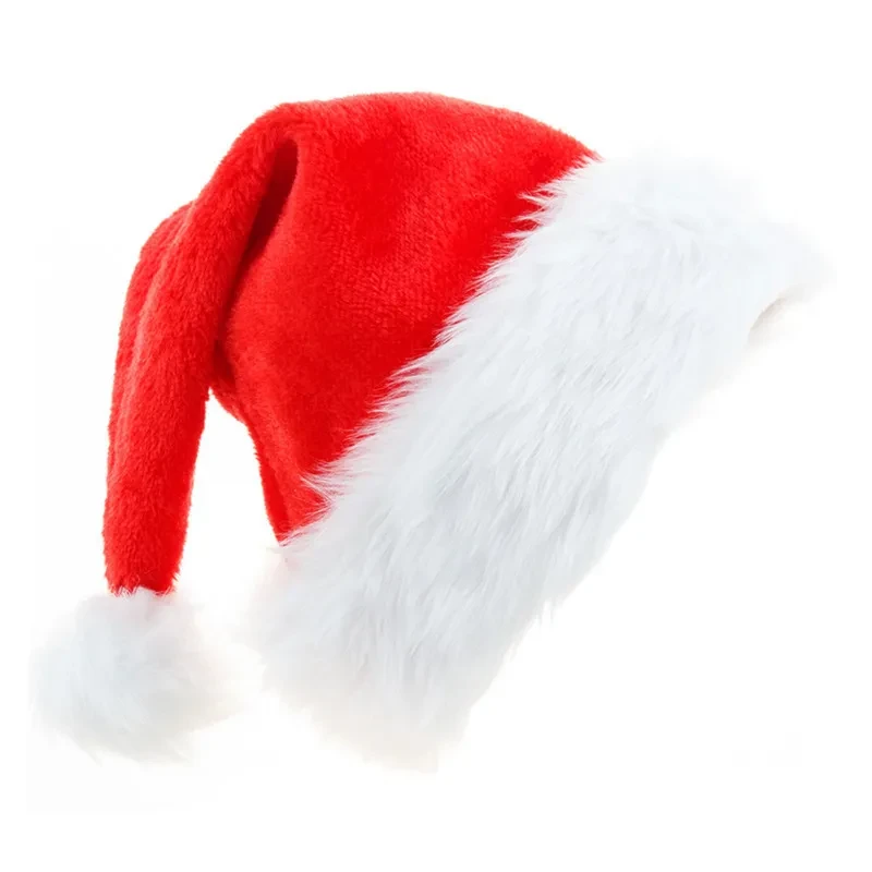 Santa Claus Hat Enlarged And Thickened Big Ball Hat
