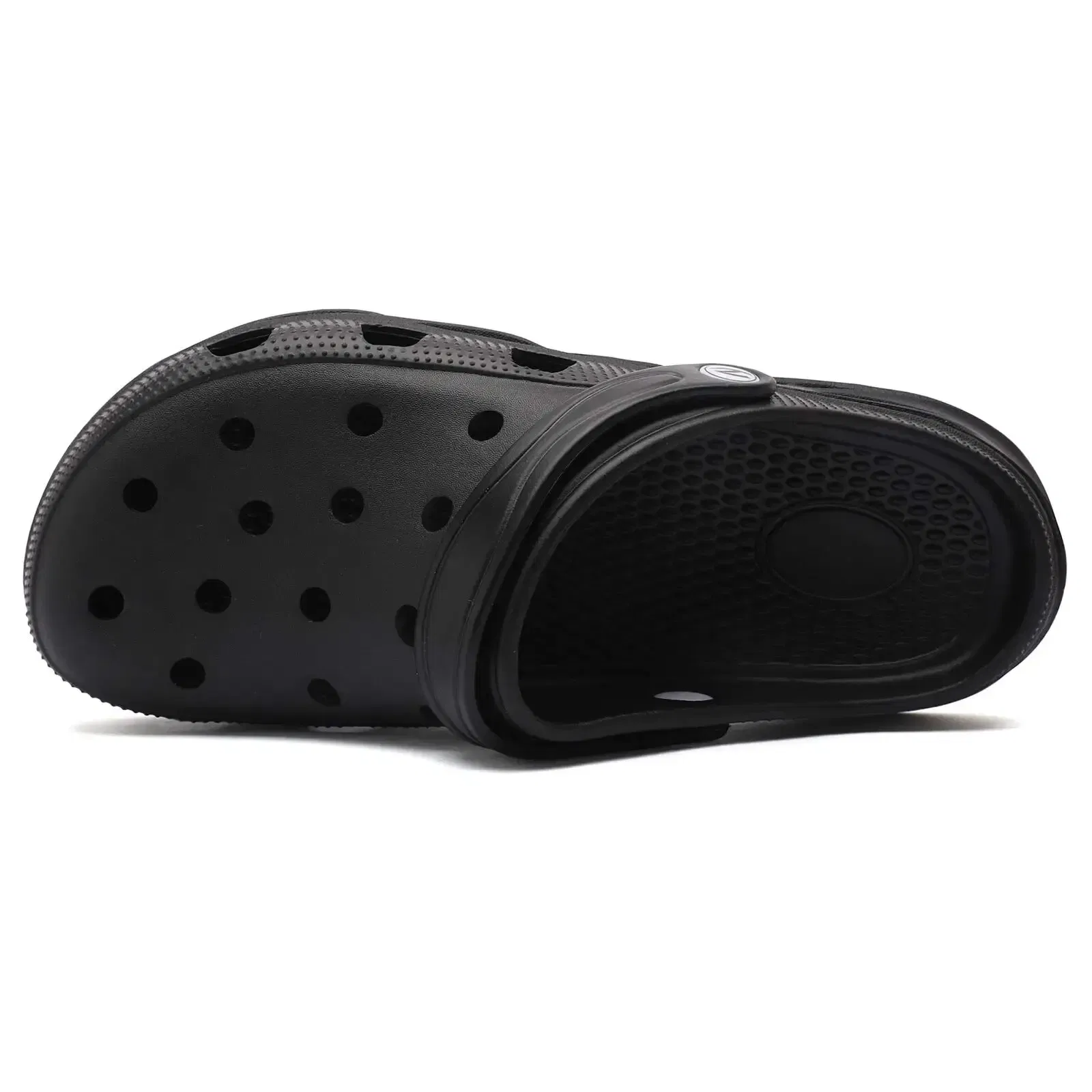 Shoe Size: 42, Color: Army Green - HOBIBEAR Unisex Garden Clogs Shoes Slippers Sandals for Men and Women