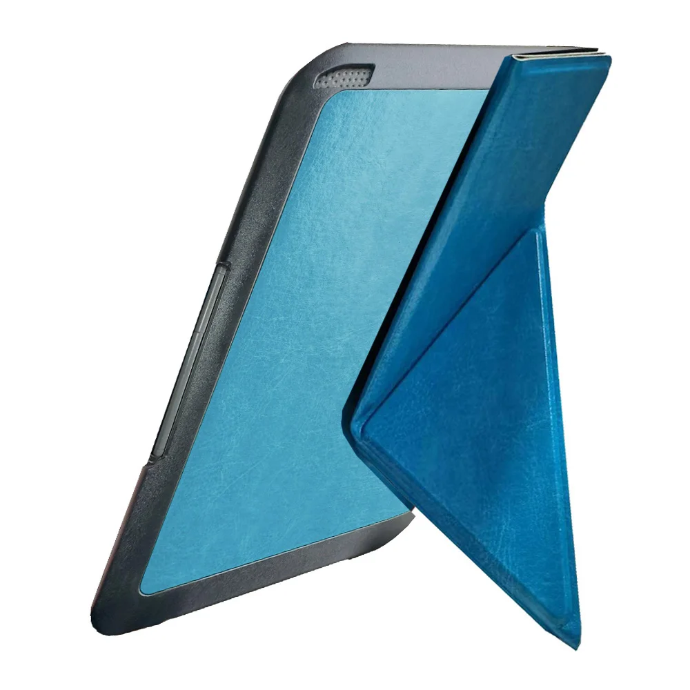 Color: Tan/Khaki - Lightweight Stand Case For Kindle Keyboard 3rd Gen Leather Cover Reader Kindle3 Kindle D00901 Flip Folio Magnetic Closure