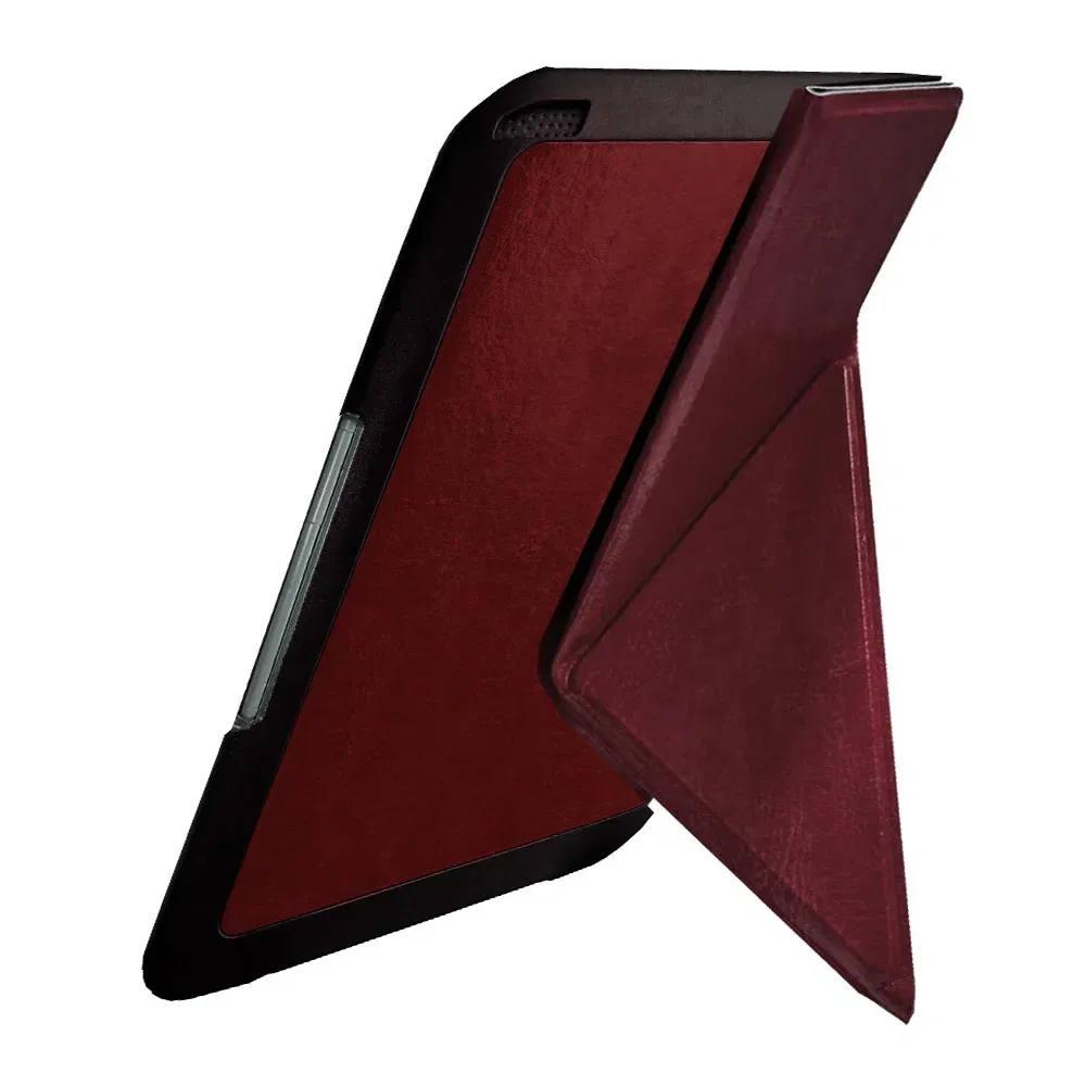Color: Tan/Khaki - Lightweight Stand Case For Kindle Keyboard 3rd Gen Leather Cover Reader Kindle3 Kindle D00901 Flip Folio Magnetic Closure