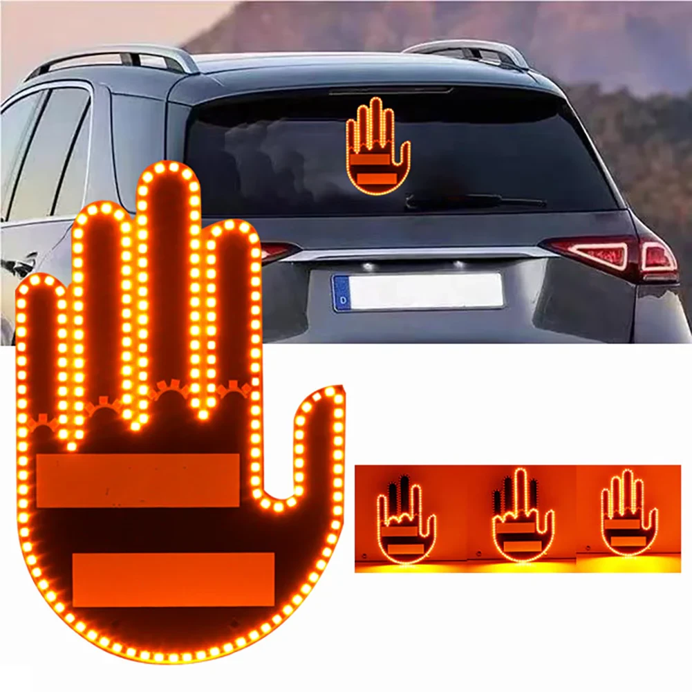 Finger Car Light with Remote
