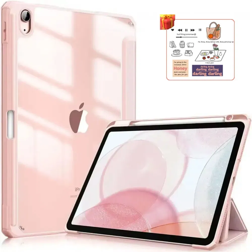 Color: WHITE, Size: twelve - For ipad 10th generation case iPad Air 11 inch M2 Air 6 Air 5 4th 10.9 Pro 11 M4 Air13 M2 mini 7 6 10.2 7 8 9th Pro 11 12.9 case