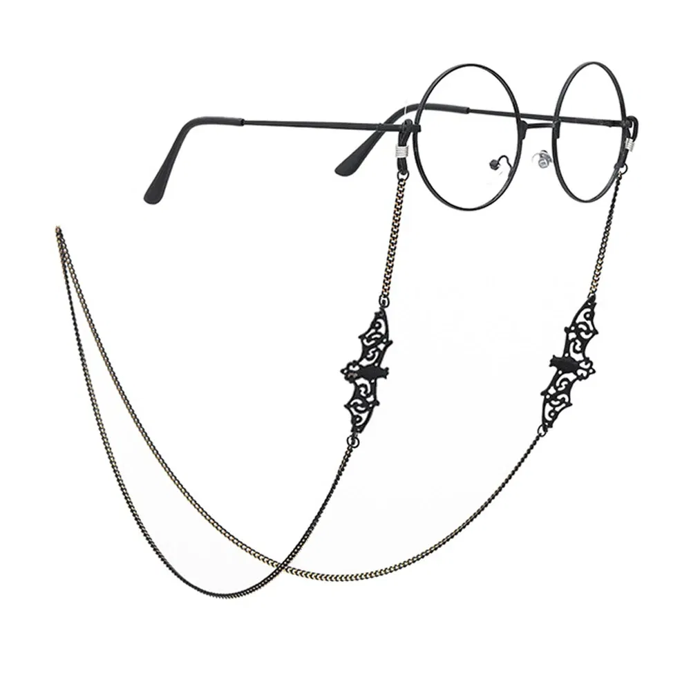 Color: Silver - New Fashion Women Eyeglass Chain Hollow Star Pearl Beaded Sunglasses Reading Glasses Lanyard Eyewear Holder Neck Strap Rope