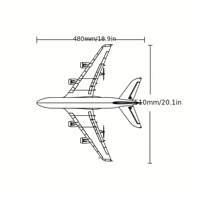 Three-channel Glider Aircraft, Fixed Wing Glider, Remote Control Model Drone Toy