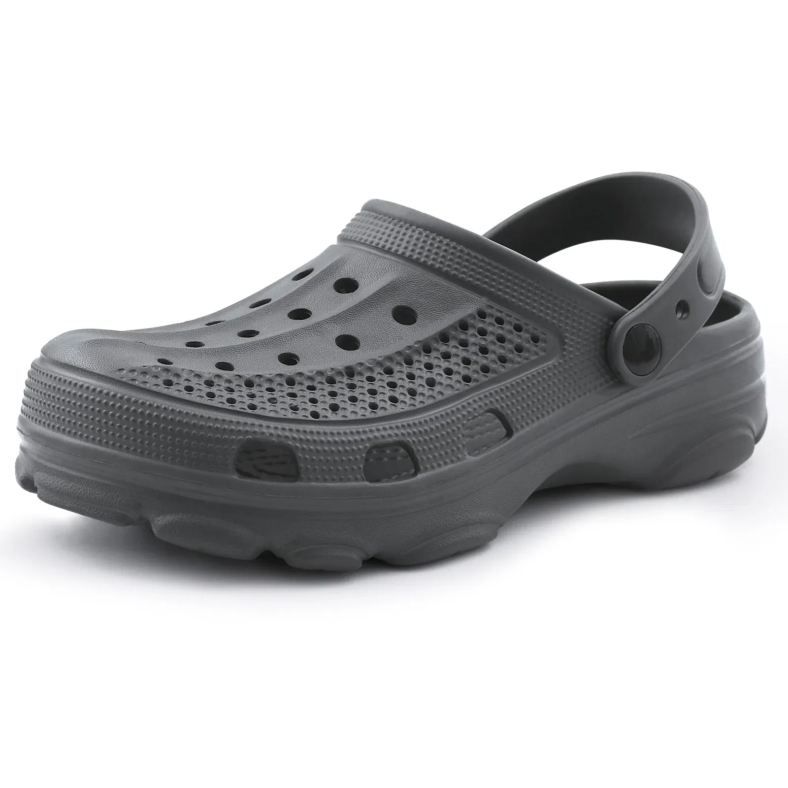 Color: Blue, Shoe Size: 41 - Smile Pop Casual Men Clogs Slippers Band Summer Slippers Outdoor Non-slip Beach Cozy Men Shoes Soft EVA Home Breathable Slippers