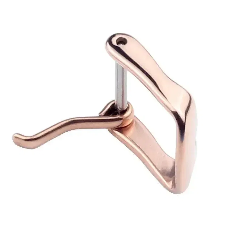 Band Color: Blue Light Blue, Band Width: 22mm, Ships From: CHINA - Stainless Steel Watch Buckle for Leather Strap Pin Buckle Strap Buckle Gold Silver Rose Gold Strap Button Accessories