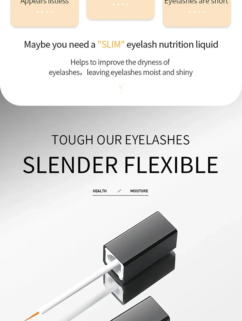 Eyelash Nourishing Liquid Nourish Hair Roots Supplementary Nutrition Deep Nourishment Repair Make Eyelashes Thick Slender Curly
