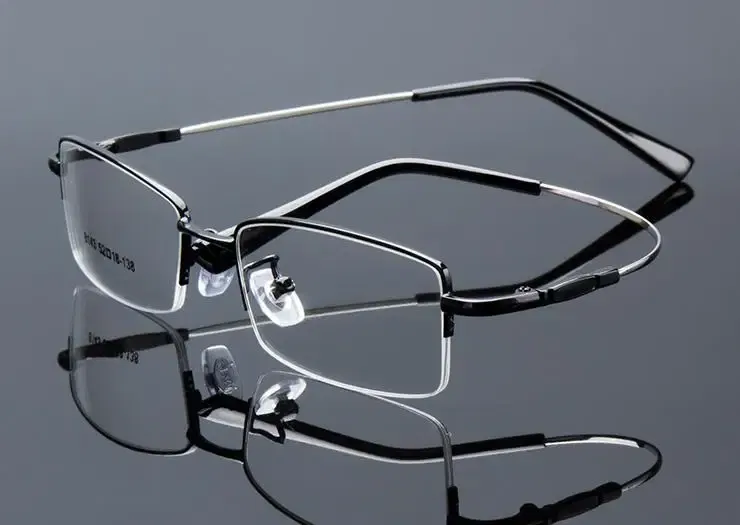 Frame Color: green - Metal Finished myopia glasses Nearsighted Glasses prescription glasses for men women eyewear diopter from -0.5 to -8.0