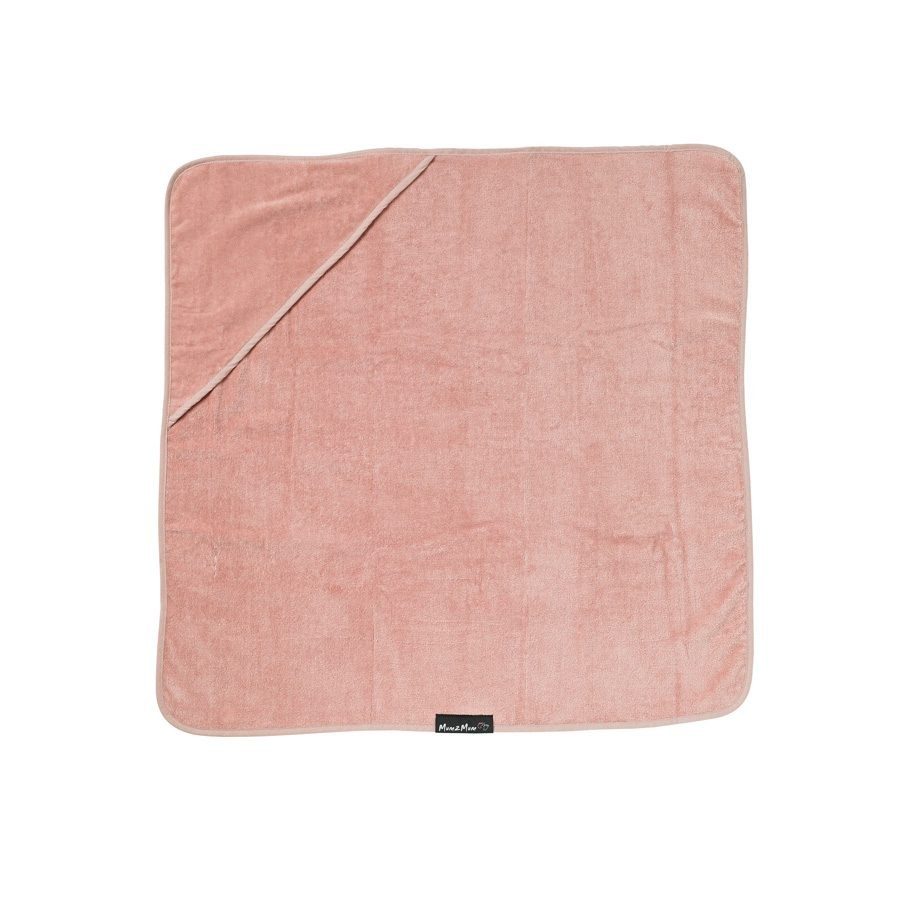 Baby Hooded Bath Towel | Dusty Pink
