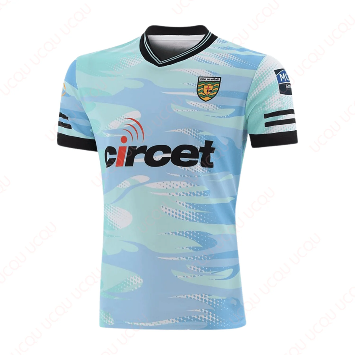 Color: Beige, Kid Size: 6 - Donegal 2025 Player Training Jersey Newest Outdoor Quick Dry Jersey Summer Classic Tee Adults Loose Exercise Jersey