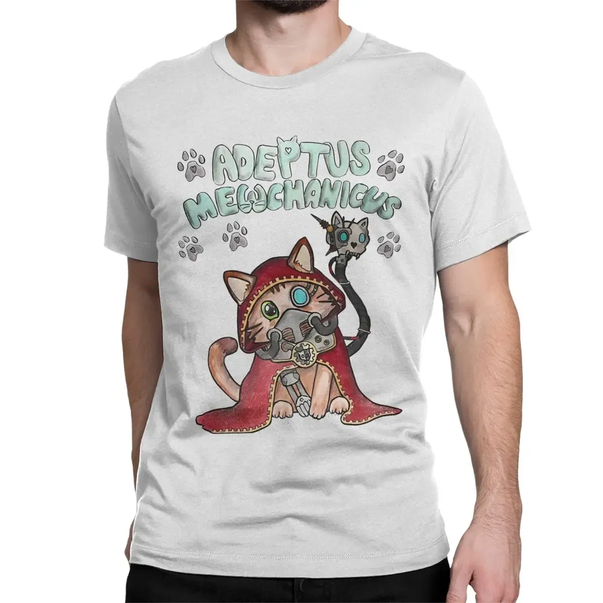 Color: Brown, Size: 6XL - Awesome Adeptus Astartes T-Shirt Men Women's O Neck Pure Cotton T Shirts W-Warhammer 40k Short Sleeve Tee Shirt 6XL Tops