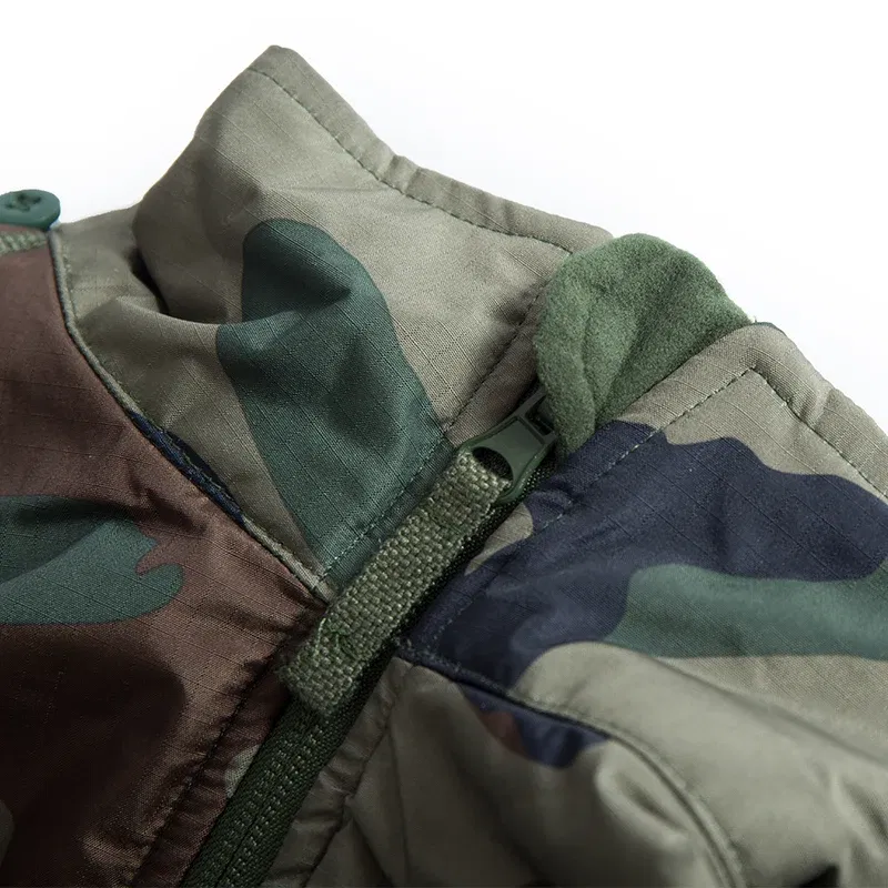 Color: SKY BLUE, Size: XXXL - Mege Men's Tactical Jacket Coat Fleece Parka Outdoor Outwear Lightweight Gear
