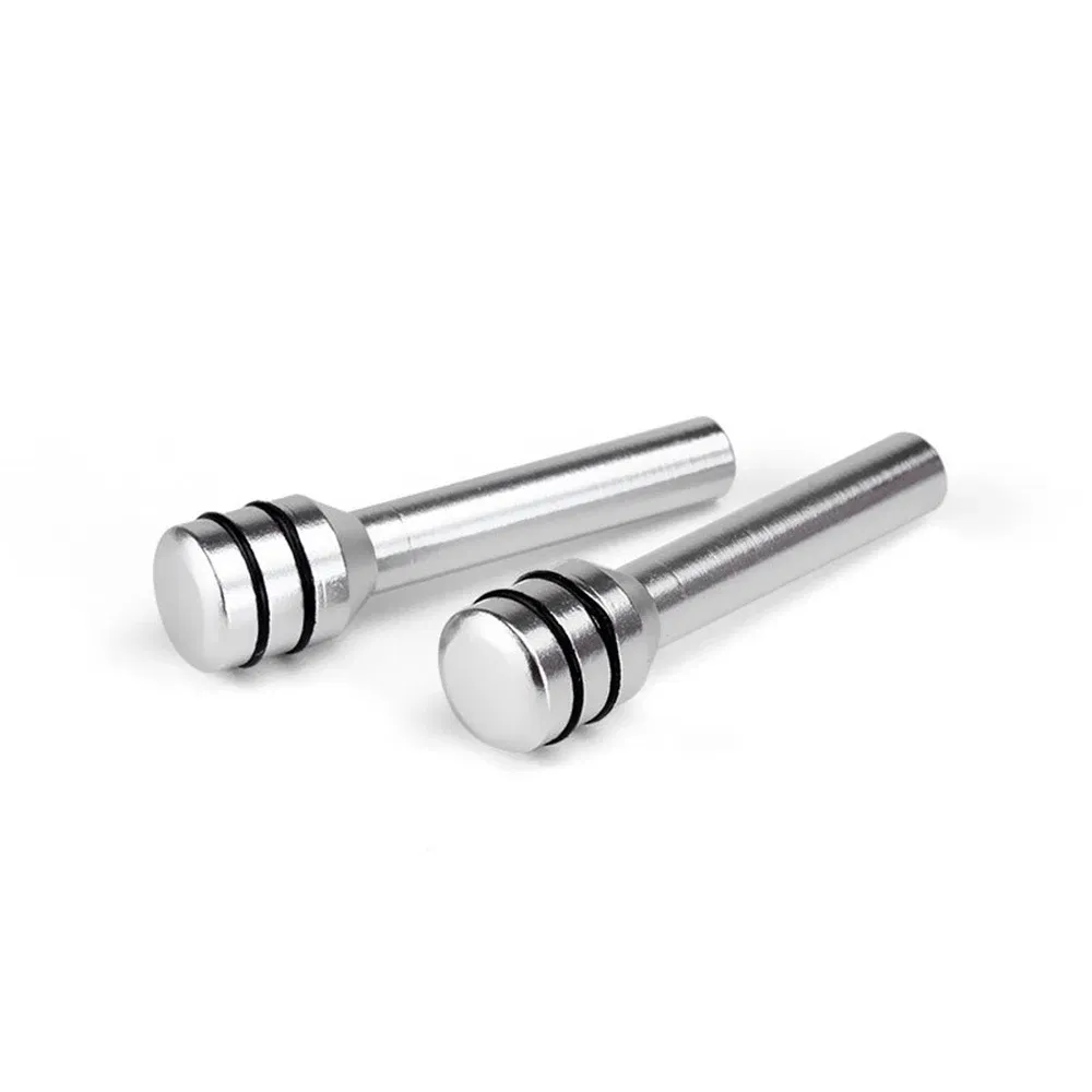 Color: Brown - Car Alloy Door Lock Pins Lock Pin Screw Knob Mitsubishi Accessories Asx Lancer 10 9 Outlander Pajero Sport L200 Expo Eclipse