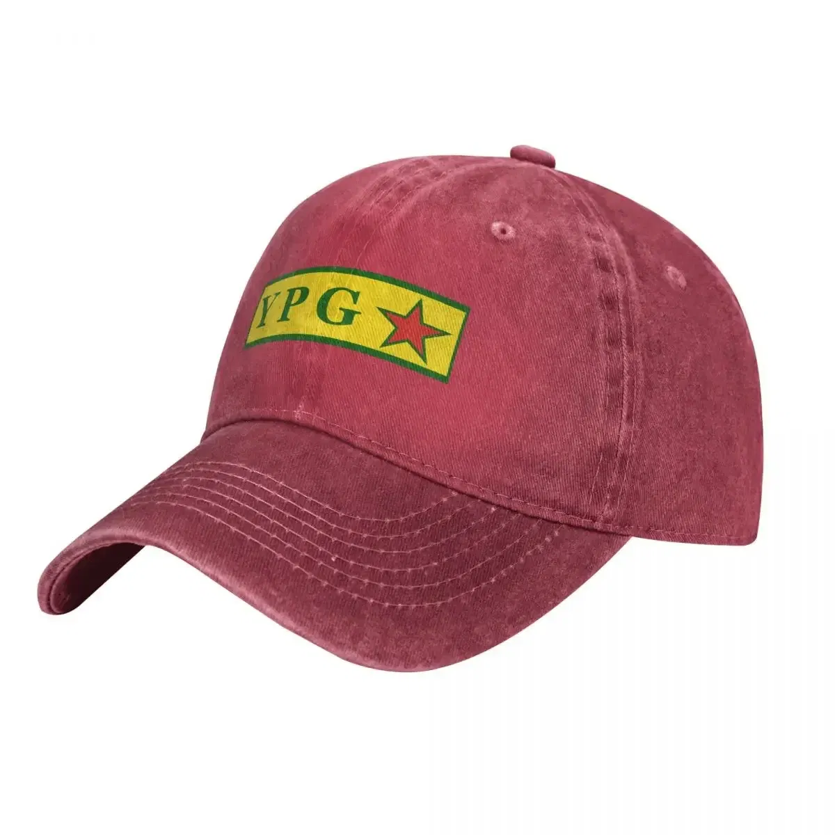 Color: Red - YPG Insignia Cowboy Hat derby hat Hat Luxury Branndd Men Luxury Branndd Women's