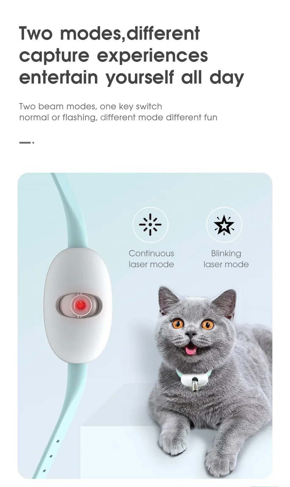 Automatic Cat Toy Smart Laser Teasing