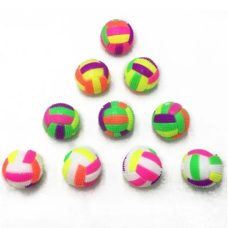 Rainbow Color Dog Glowing Molar Ball