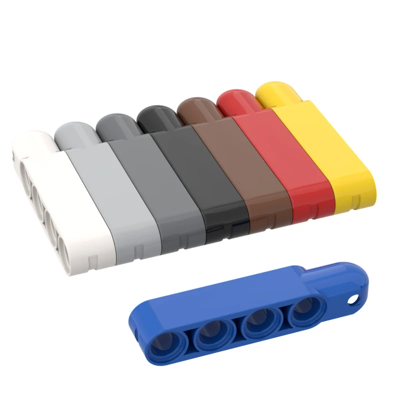 Color: Wood - Buildings? Blocks 15459 Steering Arm 5 x 1 with Tow Ball Socket Rounded Bricks Collection Bulk Modular Toys For Technical MOC DIY