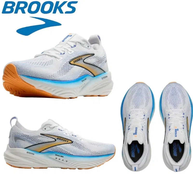 Color: PURPLE, Shoe Size: 42 - Brooks Women?™s &Men?™s Glycerin 22 Neutral Running Shoe Provides A Perfect Blend of Cushioning and Responsiveness