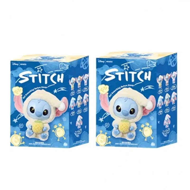 Color: Pink, Ships From: CHINA - 2025 Stitch Eat Something Before Sleep Series Blind Box Plush Dolls Pendant Cute Doll Mystery Box Surprise Toys Kids Gifts