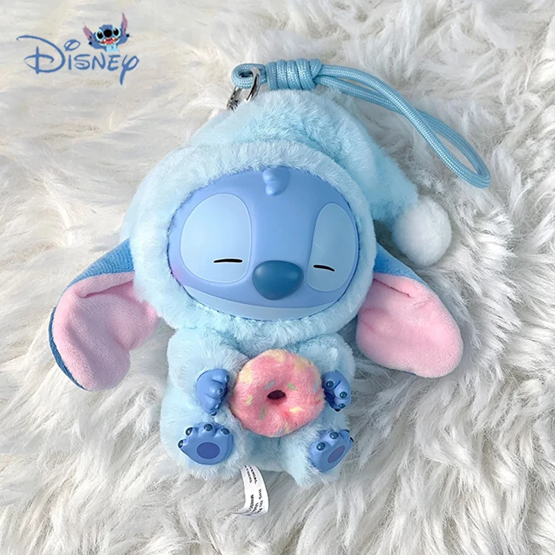 Color: Pink, Ships From: CHINA - 2025 Stitch Eat Something Before Sleep Series Blind Box Plush Dolls Pendant Cute Doll Mystery Box Surprise Toys Kids Gifts