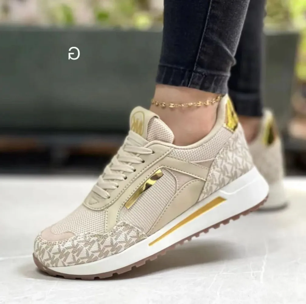 Color: Chocolate, Shoe Size: 41 - 2024  Women Shoes Spring New Fashion Wedges Casual Sneakers Female Platform Black White Women's Vulcanize Shoes