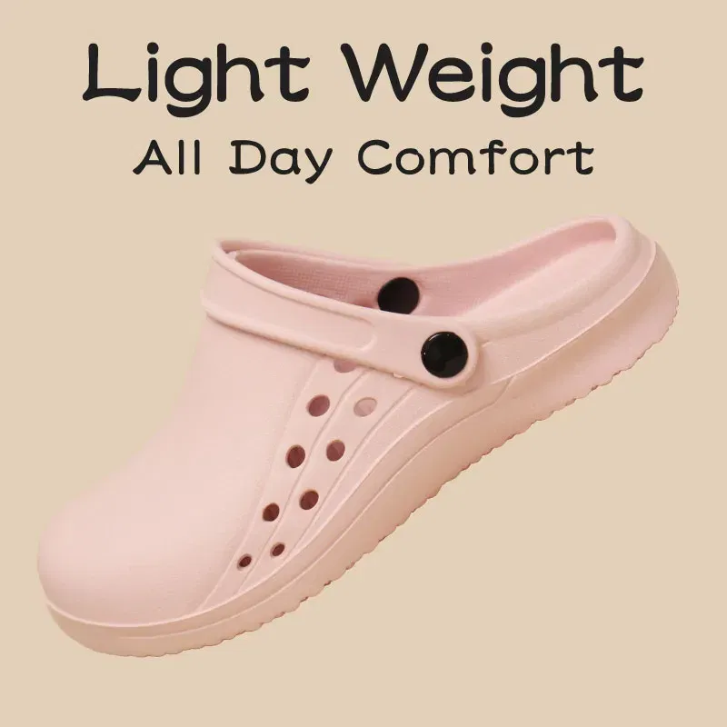 Color: MULTI, Shoe Size: 33.5 - High Quality Scrub Shoes Non-slip Dentist Nursing Clogs Healthcare Service Work Slippers Soft Operating Room Protective Clogs