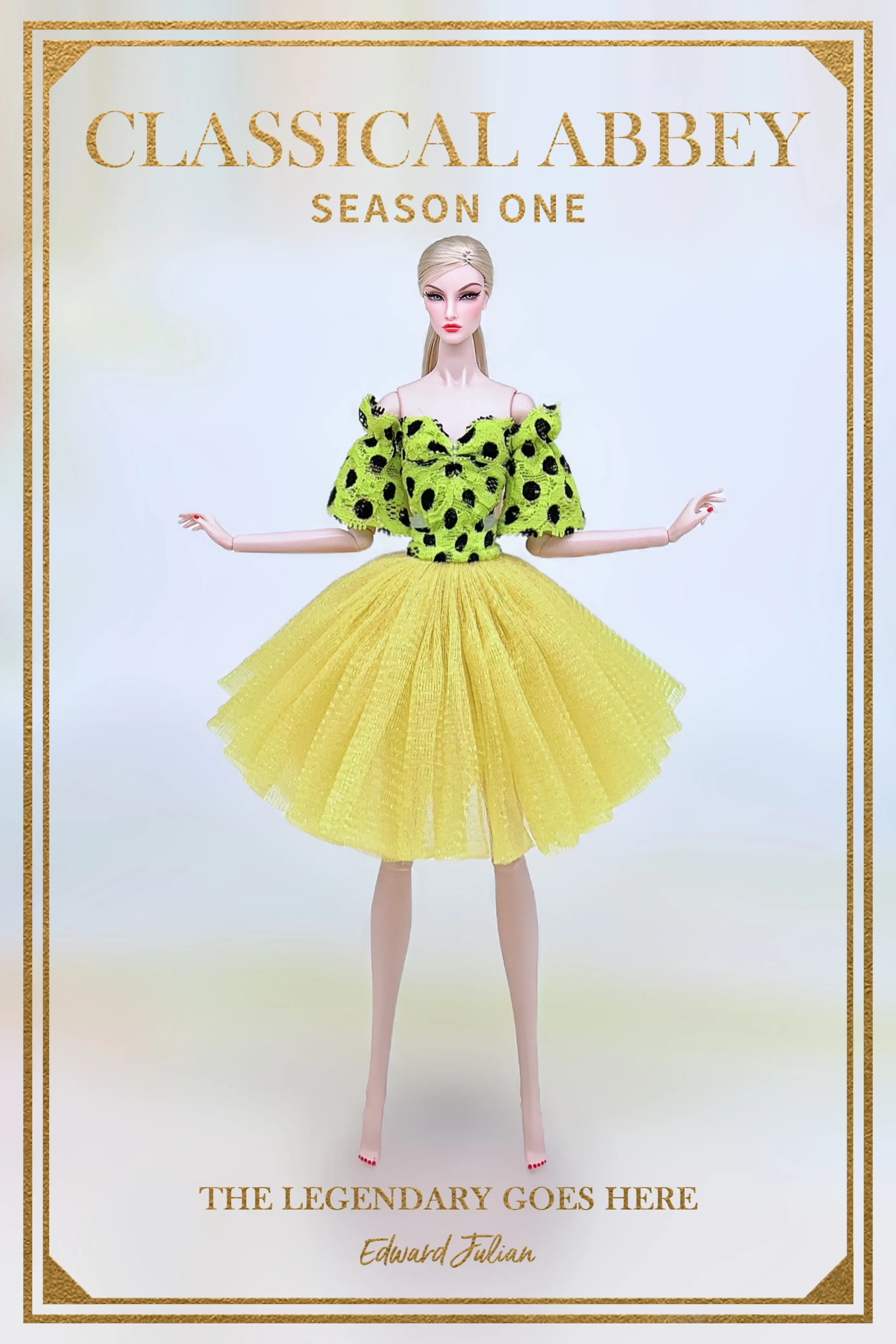 Color: Yellow - for sexy for barbie doll clothes