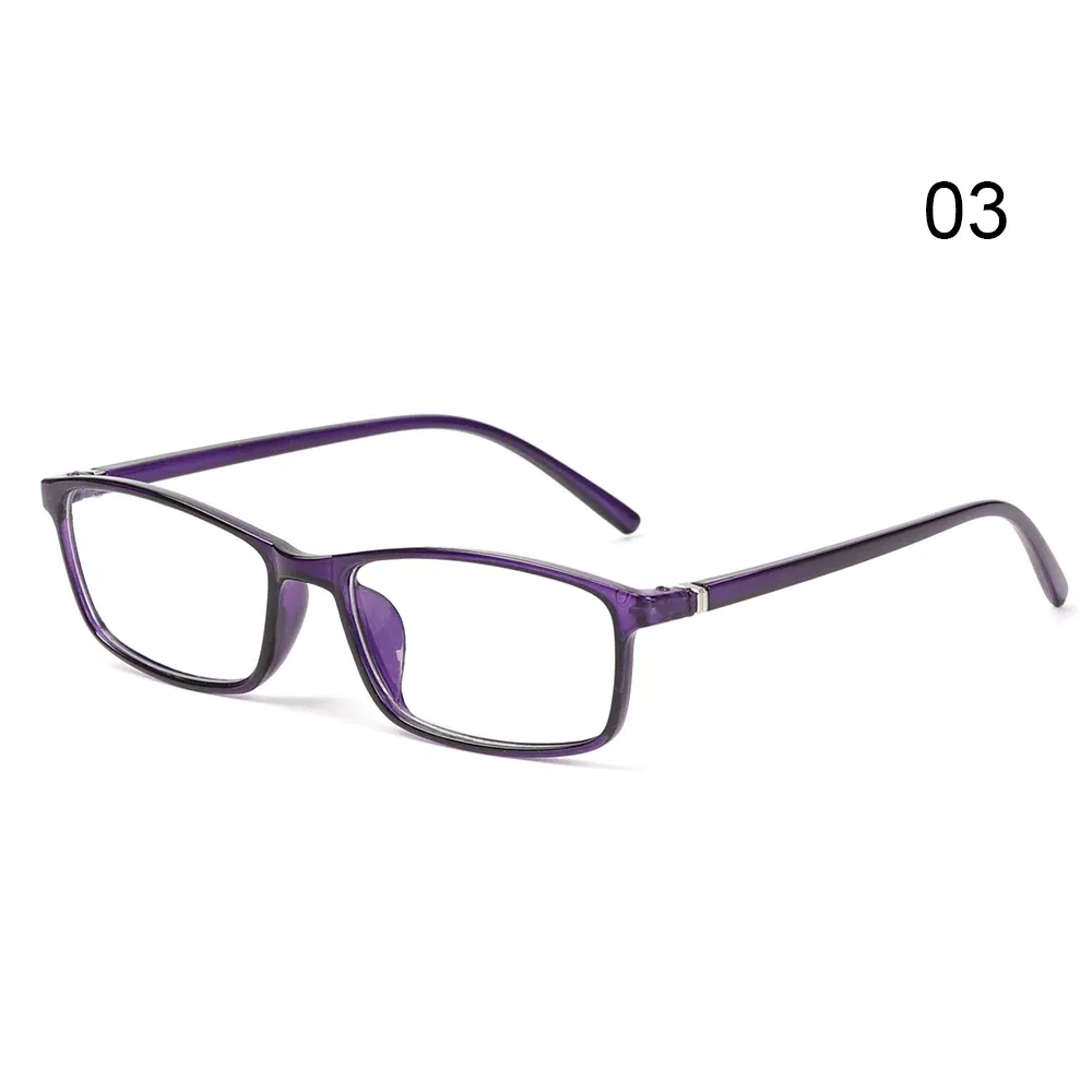 Frame Color: Clear - Anti Light Glasses Ray Blue Fashion Anti Blue Fatigue Protection Blocking Goggles Eye Square Radiation Computer Games Glasses