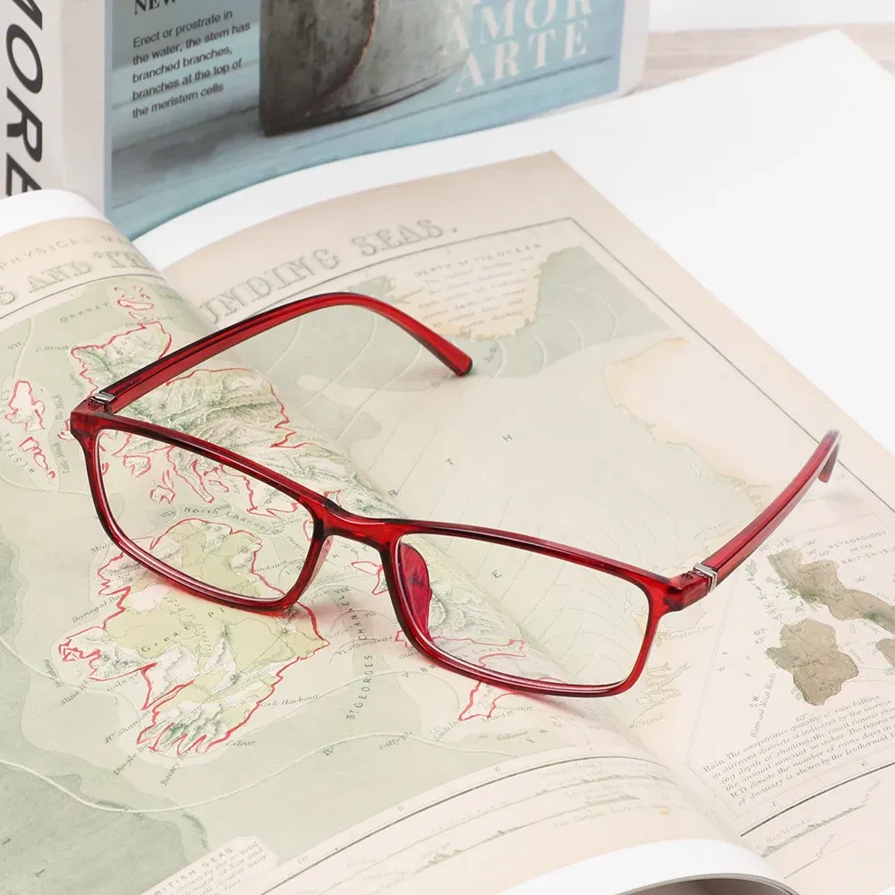 Frame Color: Clear - Anti Light Glasses Ray Blue Fashion Anti Blue Fatigue Protection Blocking Goggles Eye Square Radiation Computer Games Glasses